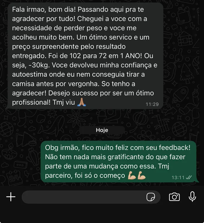Depoimento de aluno do Arruda Army